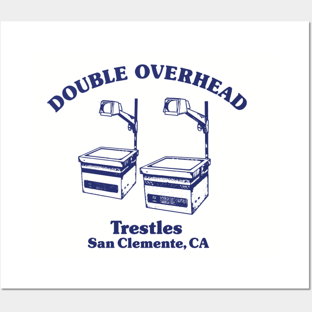 Double Overhead Trestles, San Clemente, CA - Light Wall Art by Double Overhead